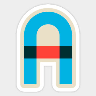 Letter A Sticker